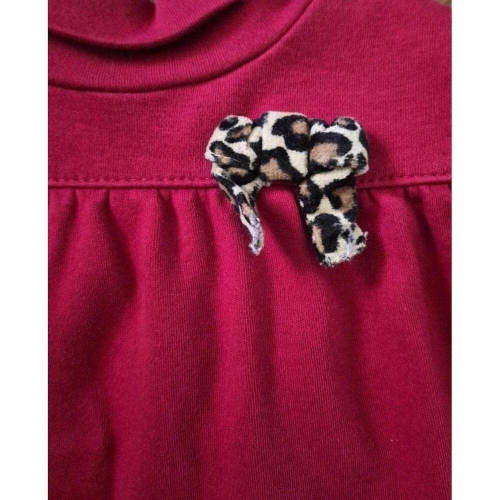 Gymboree Toddler Red Dress With Bows Matching  Underpants 18-24mo